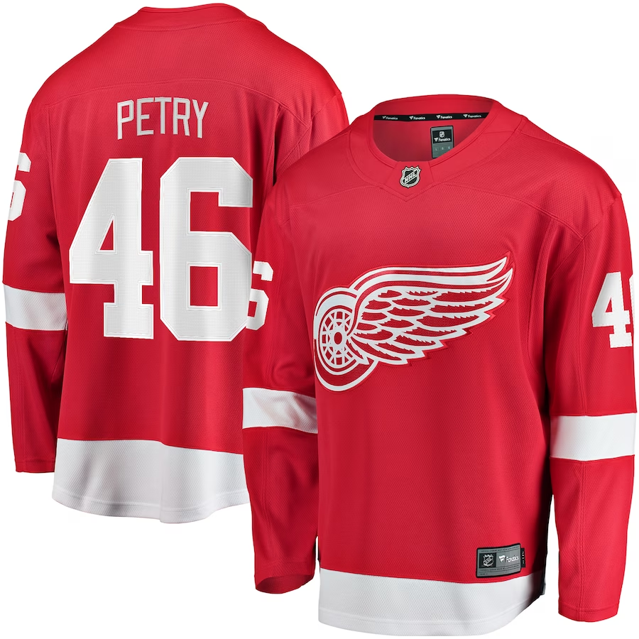 Men's Detroit Red Wings Jeff Petry #46 Red Home Breakaway Jersey Men's Detroit Red Wings Jeff Petry #46 Red Home Breakaway Jersey